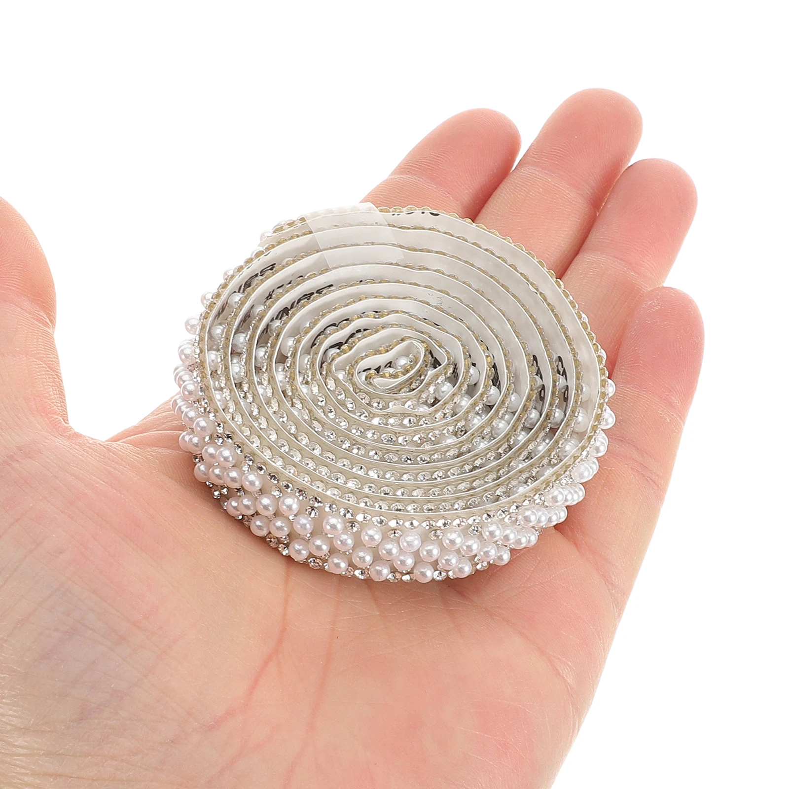 3 Rolls Pearl Rhinestone Ribbon 1.5Cm Self-Adhesive Craft Wrap Bling Trim For Diy Belt Shoe Bag Decor Luxury Crystal Party
3 Rolls Pearl Rhinestone Ribbon 1.5Cm Self-Adhesive Craft Wrap Bling Trim For Diy Belt Shoe Bag Decor Luxury Crystal Party