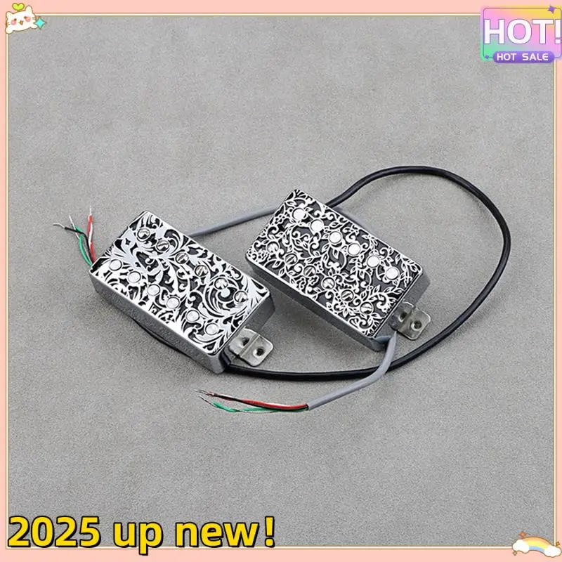 Classy-2Piece Openwork 12 Hole Humbucker Guitar Pickup Cover Replacement Parts For LP Electric Guitar Parts,Black 8.5 X 3.8 X 2.
Classy-2Piece Openwork 12 Hole Humbucker Guitar Pickup Cover Replacement Parts For LP Electric Guitar Parts,Black 8.5 X 3.8 X 2.
