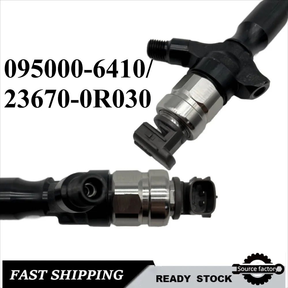 Common Rail Injector095000-6410 23670-0R030 236700R030 Fuel Injector for Toyota Hilux D4D 2KD-FTV-car accessories Fast Delivery
Common Rail Injector095000-6410 23670-0R030 236700R030 Fuel Injector for Toyota Hilux D4D 2KD-FTV-car accessories Fast Delivery