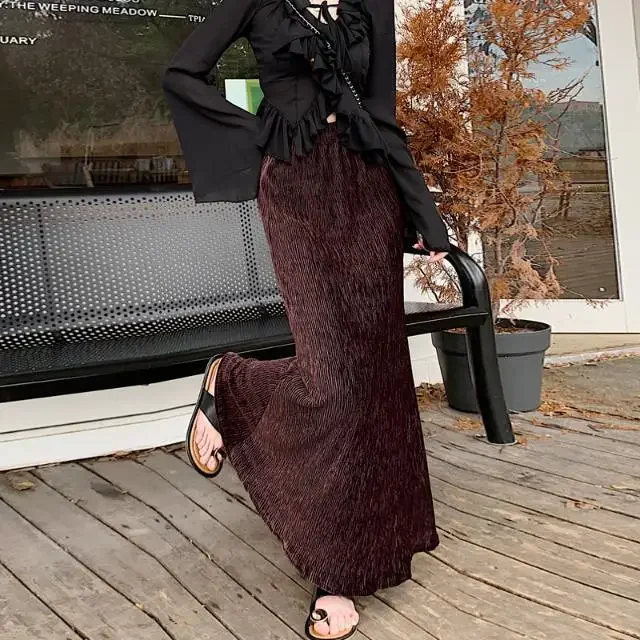 2024 New Spring and Autumn Season High Waist Thin and Tight Slim Fit Retro Wrapped Hip Fishtail Skirt Women's Long Style P675
2024 New Spring and Autumn Season High Waist Thin and Tight Slim Fit Retro Wrapped Hip Fishtail Skirt Women's Long Style P675