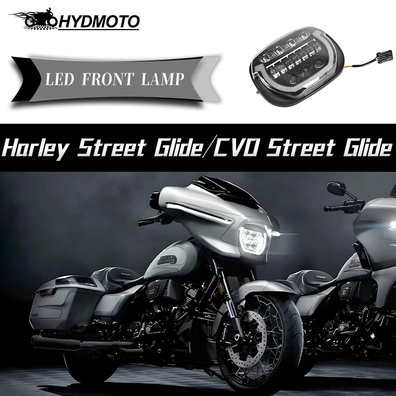For Harley Street Glide 2024 CVO Street Glide 2023-2024 LED Headlights High/Low Beam Black DRL Motorcycle Accessories
For Harley Street Glide 2024 CVO Street Glide 2023-2024 LED Headlights High/Low Beam Black DRL Motorcycle Accessories 