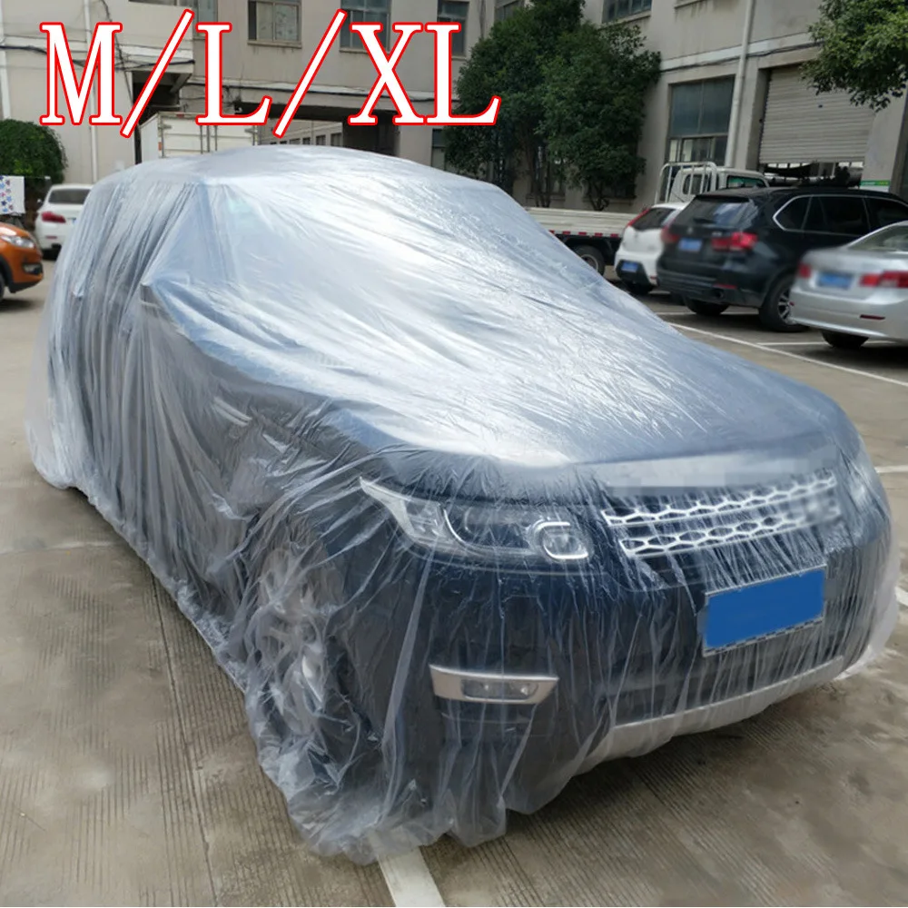 Disposable Thickened Transparent Plastic PE Film Dust Cover Universal Protection Cover for Car Sunshade Waterproof Dustproof
Disposable Thickened Transparent Plastic PE Film Dust Cover Universal Protection Cover for Car Sunshade Waterproof Dustproof