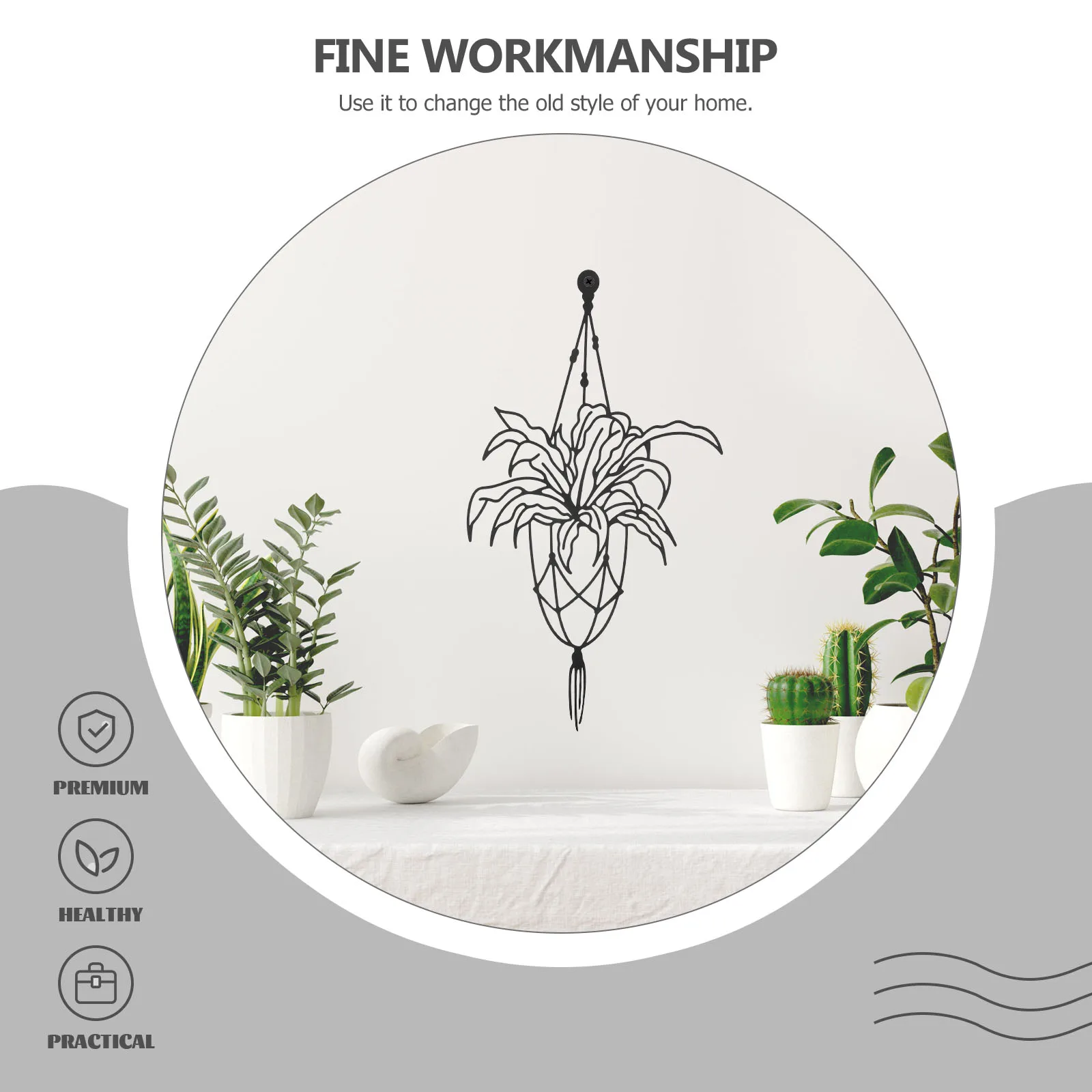 Metal Flower Plate Wall Decor Rustic Art for Home Garden Iron Sculpture Adornment Hanging Basket Metal Wall Flower Sculpture
Metal Flower Plate Wall Decor Rustic Art for Home Garden Iron Sculpture Adornment Hanging Basket Metal Wall Flower Sculpture
