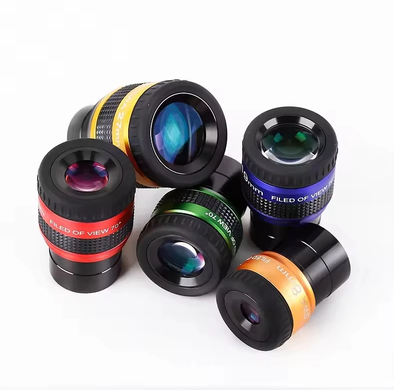 SWA 70 Degree Super Wide-angle High Achromatic 1.25" Metal Eyepiece Professional Astronomical Telescope Accessories
SWA 70 Degree Super Wide-angle High Achromatic 1.25" Metal Eyepiece Professional Astronomical Telescope Accessories