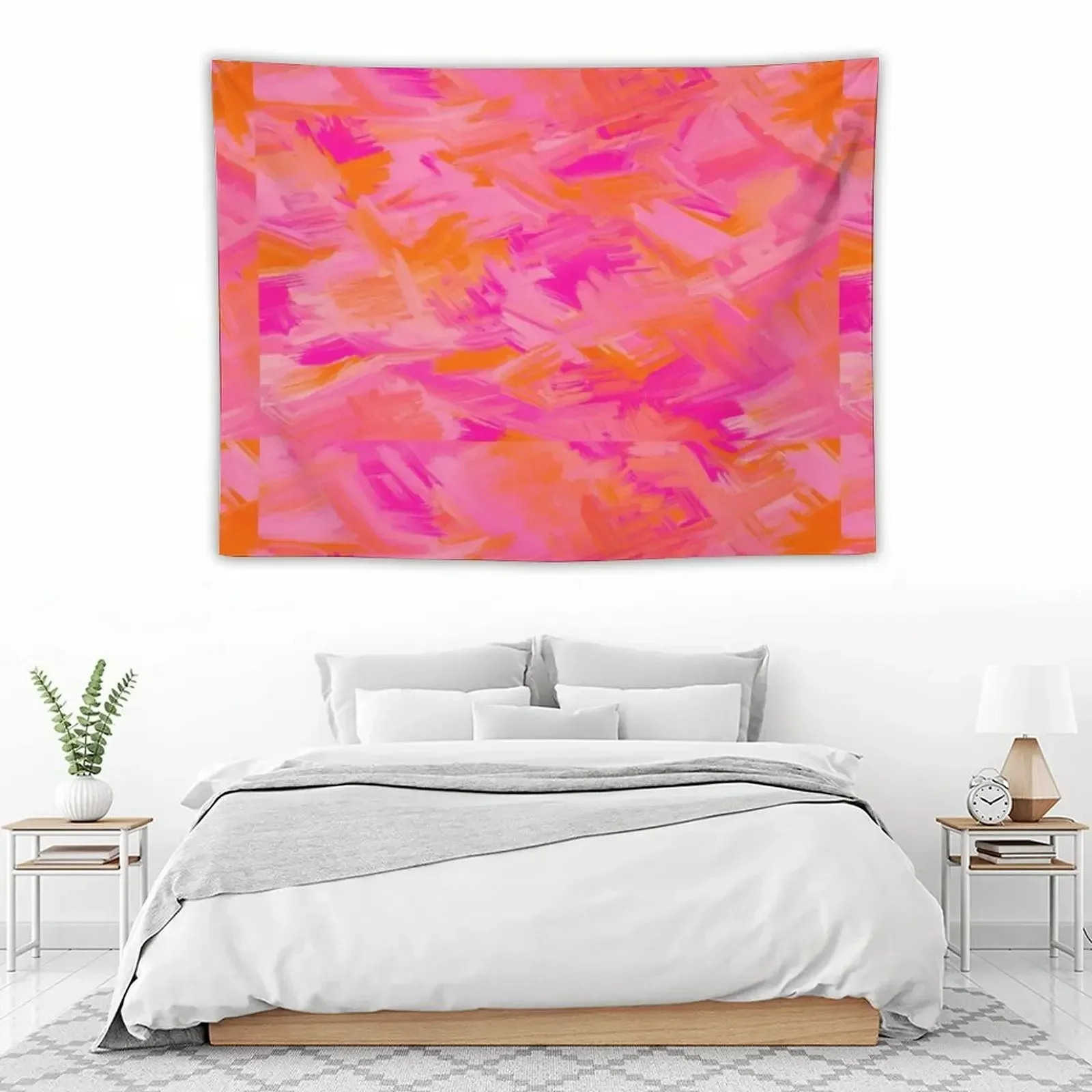 Hot Pink and Orange, Brush Strokes, Abstract Tapestry Bedrooms Decor Wall Hanging Decor Bedroom Deco Tapestry
Hot Pink and Orange, Brush Strokes, Abstract Tapestry Bedrooms Decor Wall Hanging Decor Bedroom Deco Tapestry