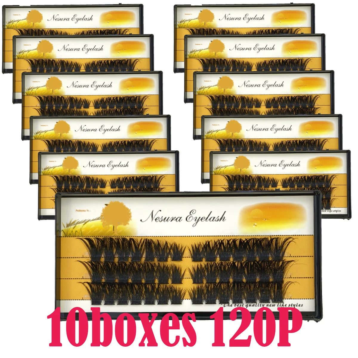 NEW10Boxes 54 Clusters C Curl Manga Fox Eye DIY Extended Tail Cross Fox Eyelashes Cluster 60D 80D 100D 120D Mix Thick Manga Tip
NEW10Boxes 54 Clusters C Curl Manga Fox Eye DIY Extended Tail Cross Fox Eyelashes Cluster 60D 80D 100D 120D Mix Thick Manga Tip