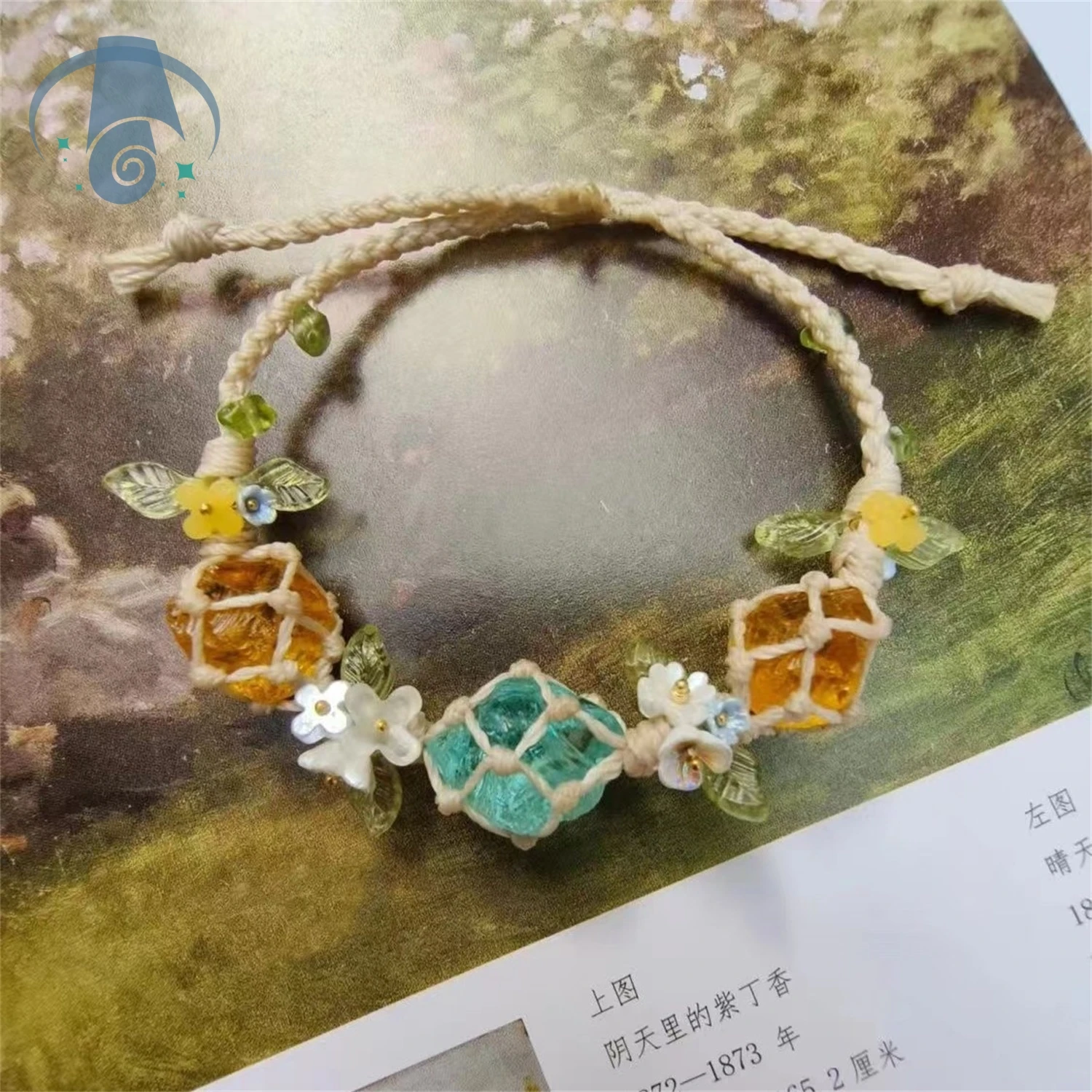 Beautiful Friendship Gift Bracelet Synthetic Crystal Handmade Macrame Design for Best Friend Women Fashion Jewelry Accessory
Beautiful Friendship Gift Bracelet Synthetic Crystal Handmade Macrame Design for Best Friend Women Fashion Jewelry Accessory