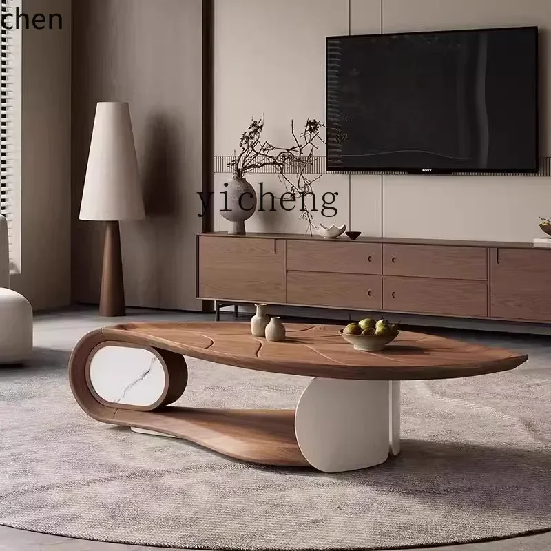 D24- medieval style walnut coffee tle living room household small special-shaped leaf coffee tle
D24- medieval style walnut coffee tle living room household small special-shaped leaf coffee tle