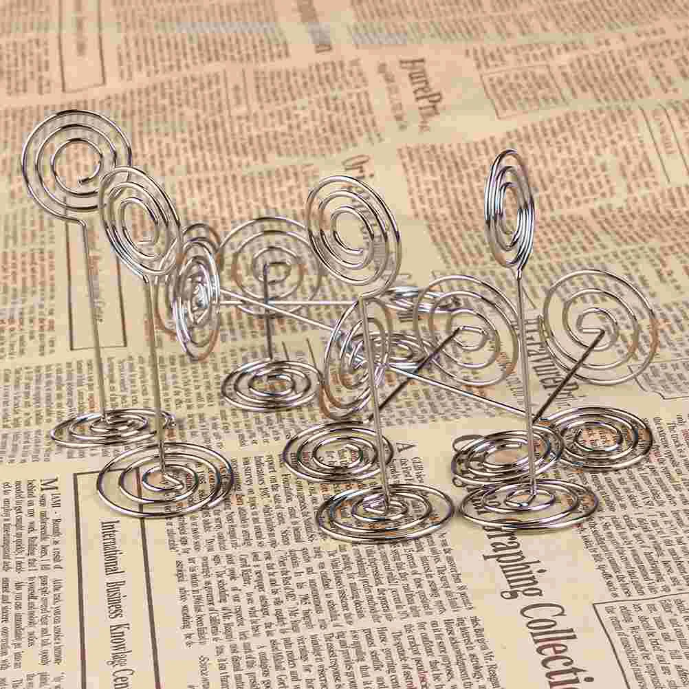 12 Pcs Metal Photo Clips Party Business Card Holder Table Number Holders Menu Paper
12 Pcs Metal Photo Clips Party Business Card Holder Table Number Holders Menu Paper