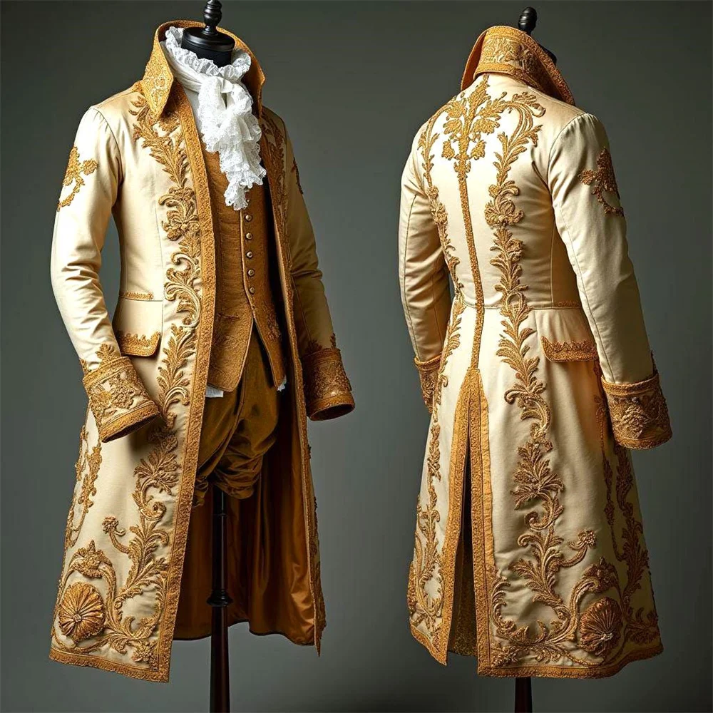 1770-х годов, британский викторианский роскошный королевский придворный костюм, костюм в стиле рококо, барокко, исторический французский аристократический джентльменский смокинг, мяч
1770-х годов, британский викторианский роскошный королевский придворный костюм, костюм в стиле рококо, барокко, исторический французский аристократический джентльменский смокинг, мяч