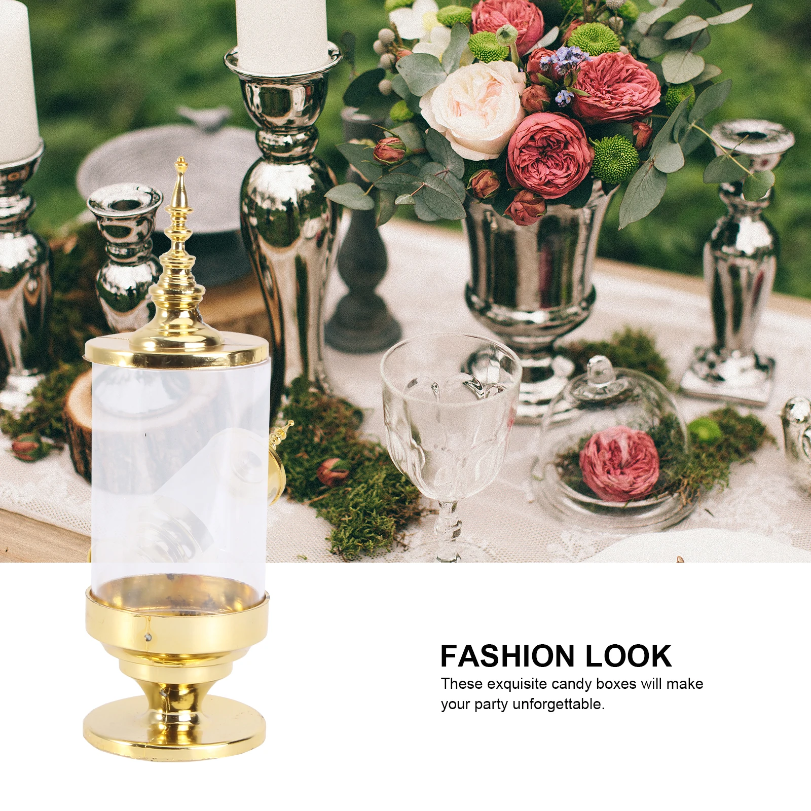 3Pcs Plastic Candlestick Candy Boxes Creative Gift Containers Party Candy Holder for Wedding Birthday Favor Storage
3Pcs Plastic Candlestick Candy Boxes Creative Gift Containers Party Candy Holder for Wedding Birthday Favor Storage