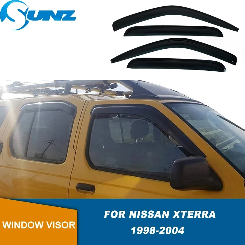 Side Window Deflector For Nissan Xterra 1998 1999 2000 2001 2002 2003 2004 Door Visor Weather Shields Sun Rain Guards SUNZ
Side Window Deflector For Nissan Xterra 1998 1999 2000 2001 2002 2003 2004 Door Visor Weather Shields Sun Rain Guards SUNZ