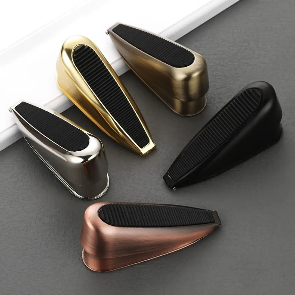Durable Mute Zinc Alloy Spring Door Stopper Windproof Safety Door Wedge Nail-free Non-Slip Fixed Door Stop Household
Durable Mute Zinc Alloy Spring Door Stopper Windproof Safety Door Wedge Nail-free Non-Slip Fixed Door Stop Household