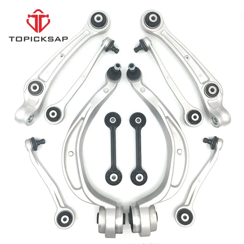 TOPICKSAP 10pcs Front Lower Control Arm Stabilizer Link Kit for Audi A4 A5 S4 S5 Q5 2008-2010 (OE 8K0407151C 8K0407505A)
TOPICKSAP 10pcs Front Lower Control Arm Stabilizer Link Kit for Audi A4 A5 S4 S5 Q5 2008-2010 (OE 8K0407151C 8K0407505A)