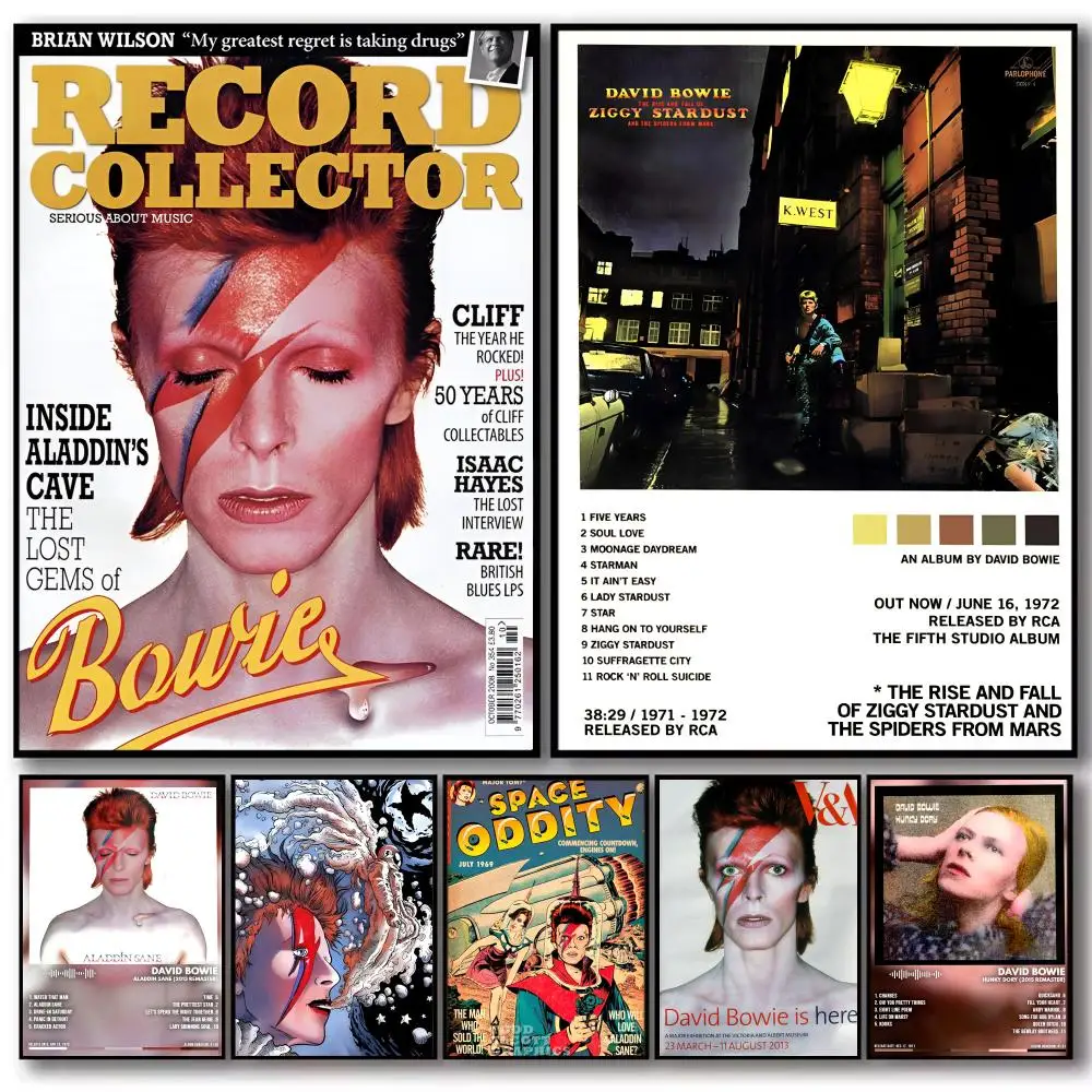 Singer Music Album D-David Bowie Poster Decorative Stickers Wall Art Mural Photo Design for Home Living Room Hallway Decoration
Singer Music Album D-David Bowie Poster Decorative Stickers Wall Art Mural Photo Design for Home Living Room Hallway Decoration