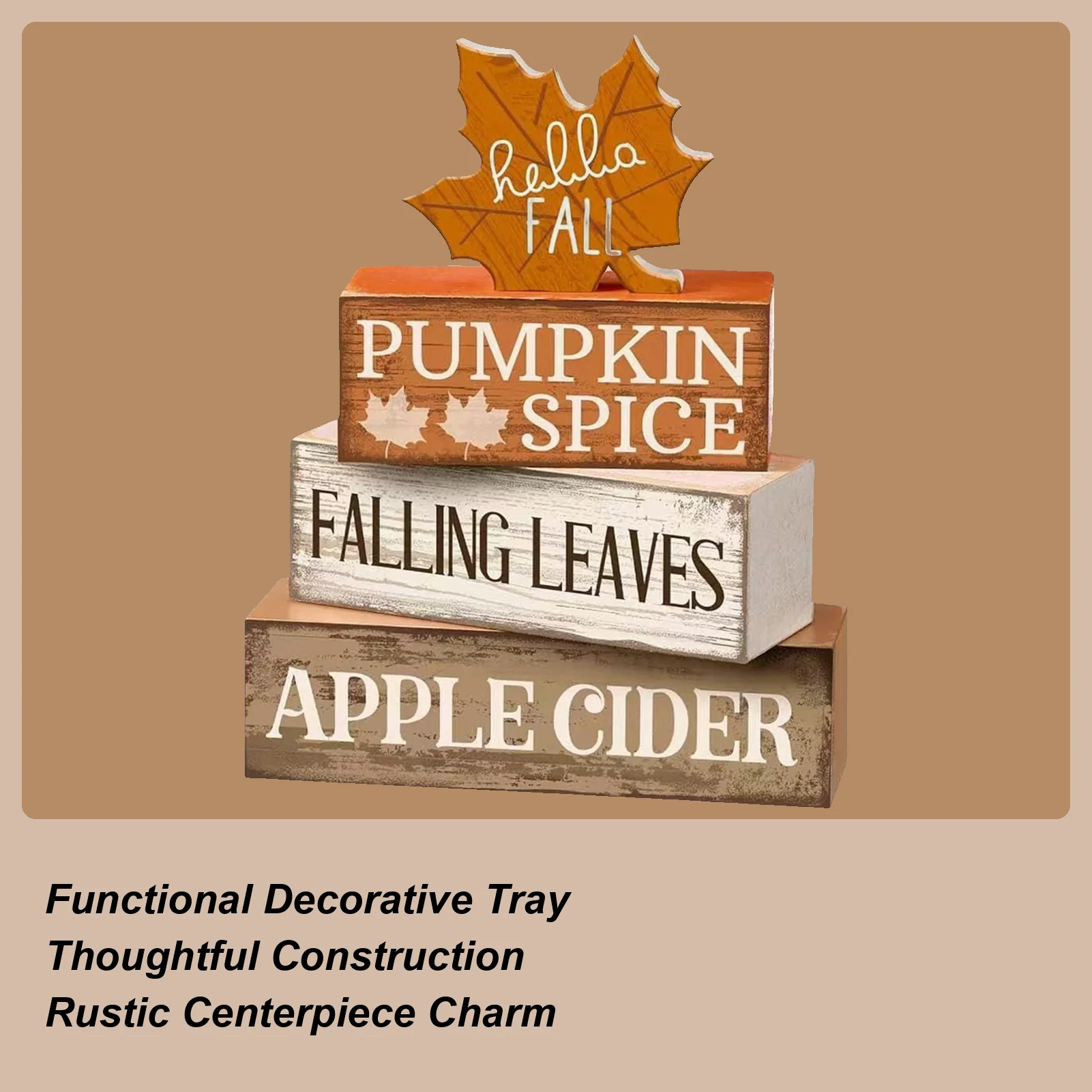 Осенний деревянный стол, осенний многоуровневый поднос, деревенский деревянный кленовый блок, знак, осенний урожай, сувениры для вечеринки для центральной части стола
Осенний деревянный стол, осенний многоуровневый поднос, деревенский деревянный кленовый блок, знак, осенний урожай, сувениры для вечеринки для центральной части стола