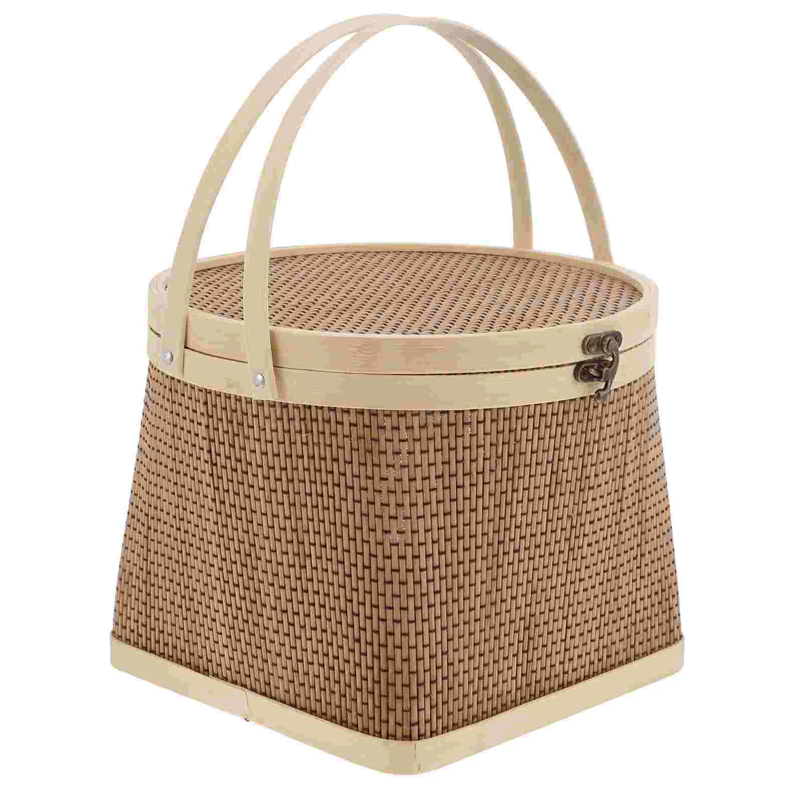 Egg Basket Portable Storage Bamboo Crab Barbell with Handle Dried Fruit Container Dumbbells Multifunction Made
Egg Basket Portable Storage Bamboo Crab Barbell with Handle Dried Fruit Container Dumbbells Multifunction Made