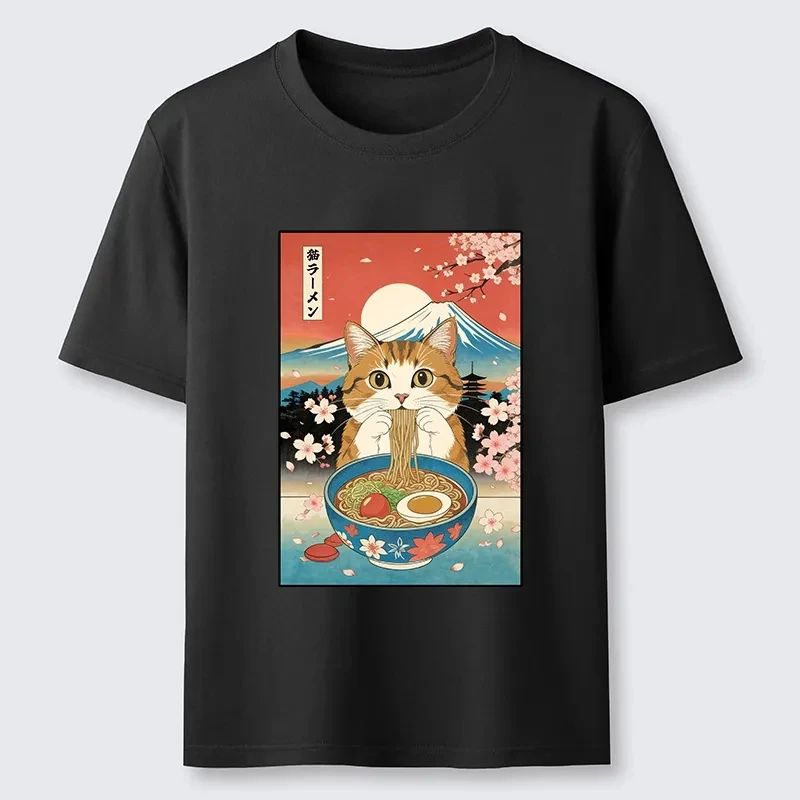 2026 Summer Fashion Limited Edition Fuji Bobcat Noodle Design Pure Cotton T-shirt Fashion Y2K Loose Round Neck T-shirt
2026 Summer Fashion Limited Edition Fuji Bobcat Noodle Design Pure Cotton T-shirt Fashion Y2K Loose Round Neck T-shirt