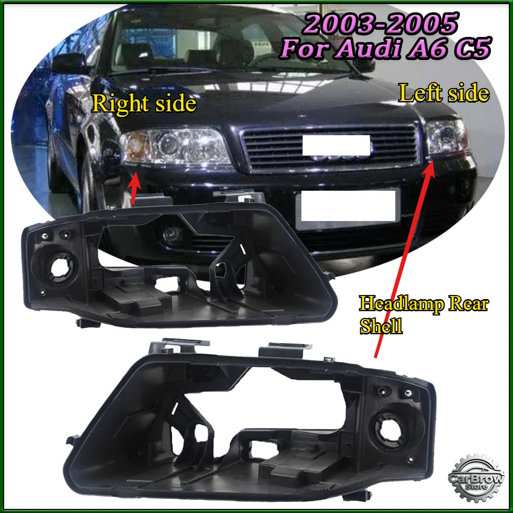 Headlamp Rear Shell For Audi A6 C5 2003 2004 2005 eadlight Base Headlamp House Headlamp Rear Cover Auto Headlight Back House
Headlamp Rear Shell For Audi A6 C5 2003 2004 2005 eadlight Base Headlamp House Headlamp Rear Cover Auto Headlight Back House
