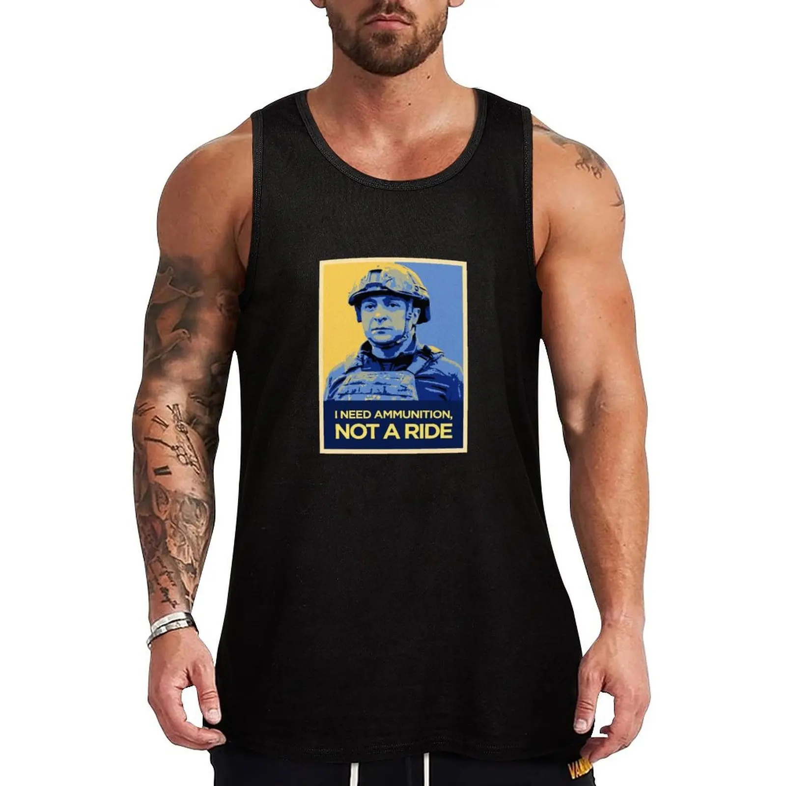 Zelensky: Not a Ride - all proceeds donated Tank Top High Stretch Tank Top Athletic Fit Workout Shirt
Zelensky: Not a Ride - all proceeds donated Tank Top High Stretch Tank Top Athletic Fit Workout Shirt