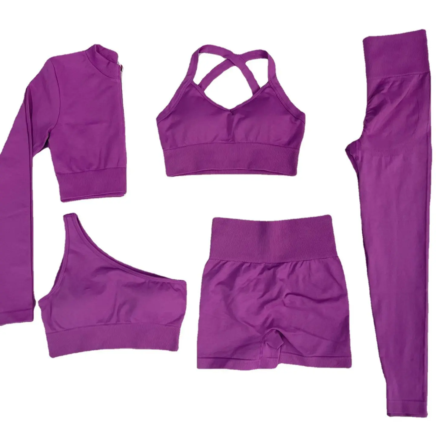 MODITIN Sexy Bra Shirt Tight Shorts Pants for Gym Seamless High Waist Leggings Push Up Shorts Sexy Tops Short Sleeve Workout
MODITIN Sexy Bra Shirt Tight Shorts Pants for Gym Seamless High Waist Leggings Push Up Shorts Sexy Tops Short Sleeve Workout