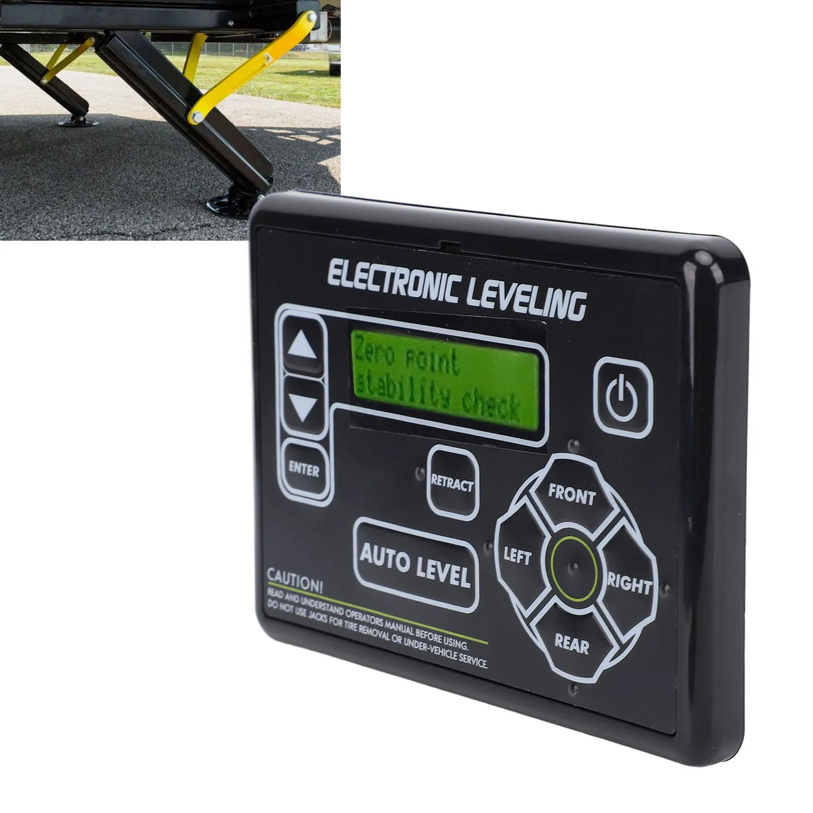 Система автоматического выравнивания автофургона 421484, сенсорная панель, электронная панель управления выравниванием с кнопкой для Lippert RV, 5-го колеса и дорожного трекета
Система автоматического выравнивания автофургона 421484, сенсорная панель, электронная панель управления выравниванием с кнопкой для Lippert RV, 5-го колеса и дорожного трекета