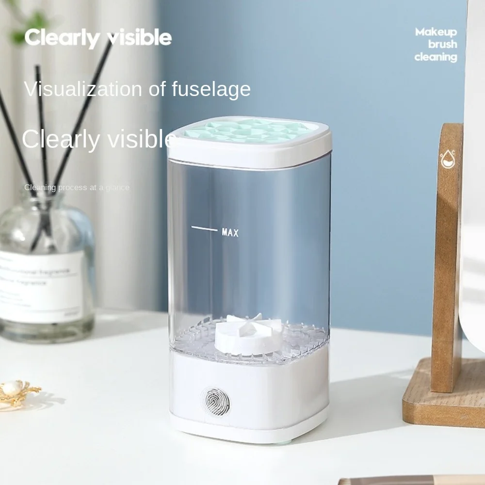 High Quality USB Plug-in Makeup Brush Cleaner Machine ABS Portable Automatic Cleaner Durable Safe Brush Storage Box Beauty Egg
High Quality USB Plug-in Makeup Brush Cleaner Machine ABS Portable Automatic Cleaner Durable Safe Brush Storage Box Beauty Egg