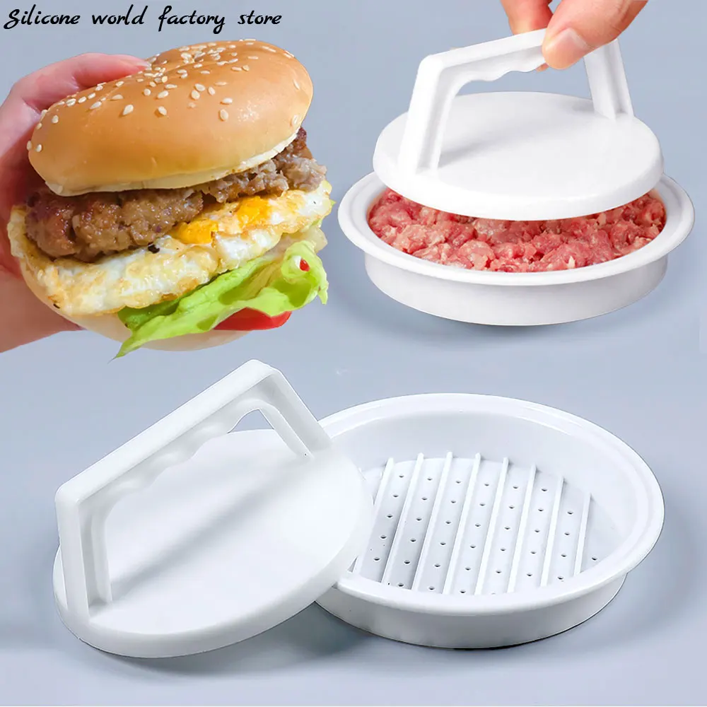 Silicone World DIY Burger Multi-function Meat Press Patty Makers Plastic Hamburger Meatloaf Mold Kitchen Tools Pressing Tool
Silicone World DIY Burger Multi-function Meat Press Patty Makers Plastic Hamburger Meatloaf Mold Kitchen Tools Pressing Tool