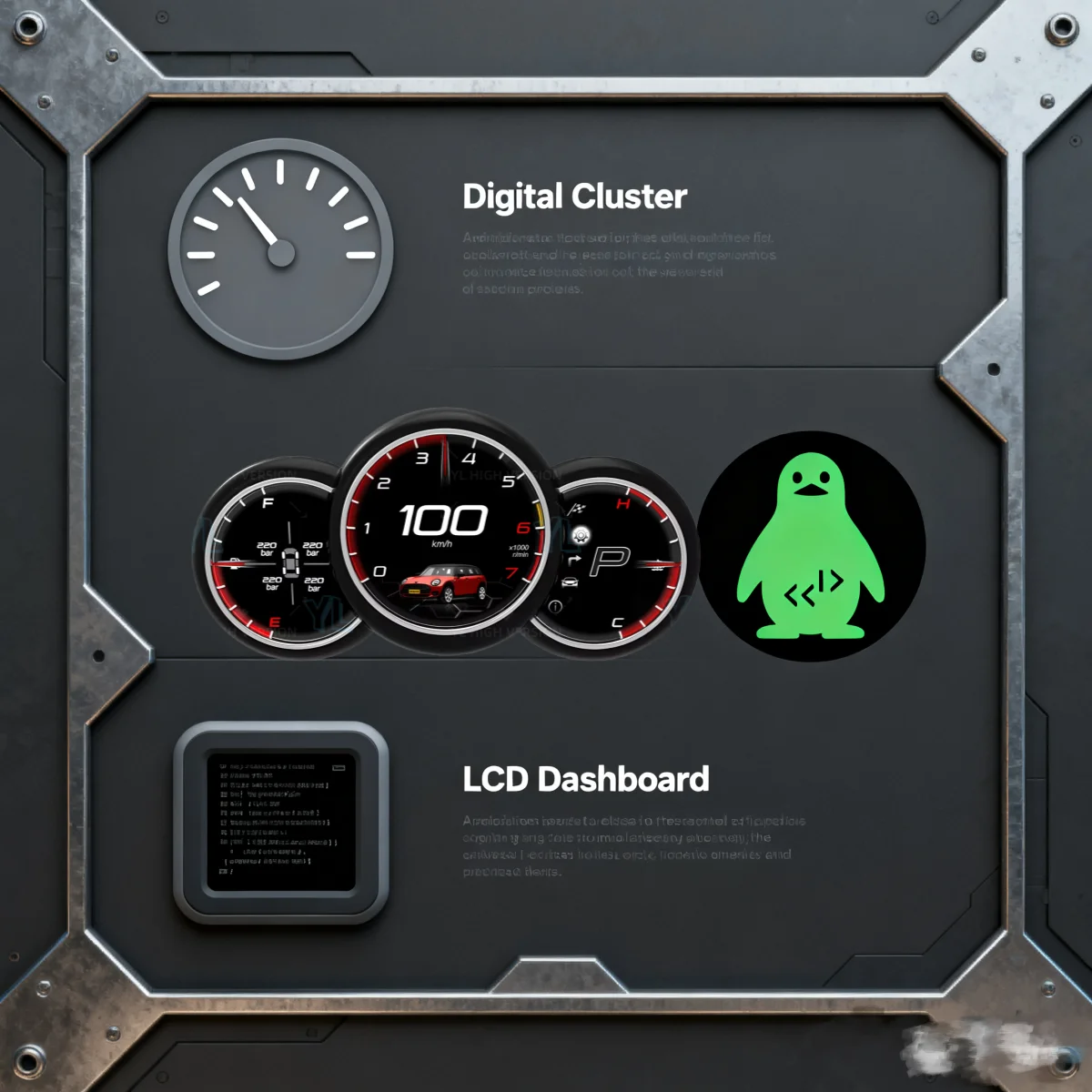 YL NEW Digital Instrument Cluster Speedometer For BMW MINI COOPER 2004-2023 LCD Dashboard Panel Plug And Play LINUX SYSTEM
YL NEW Digital Instrument Cluster Speedometer For BMW MINI COOPER 2004-2023 LCD Dashboard Panel Plug And Play LINUX SYSTEM