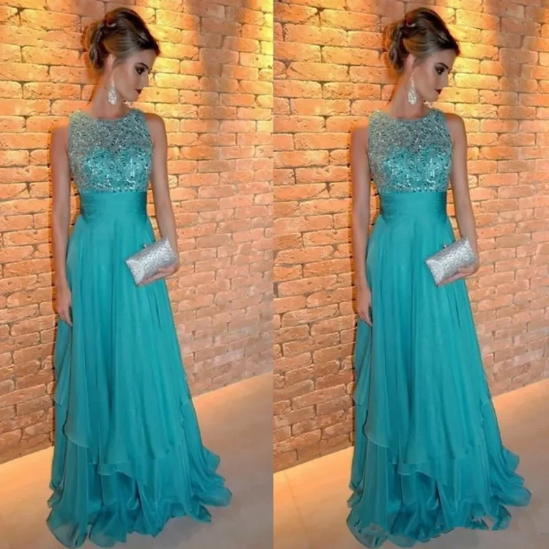 Sequined Top Mother of the Bride Dresses 2026 vestido de festa Chiffon Formal Pageant Evening Dress Evening Wedding Party Dress
Sequined Top Mother of the Bride Dresses 2026 vestido de festa Chiffon Formal Pageant Evening Dress Evening Wedding Party Dress