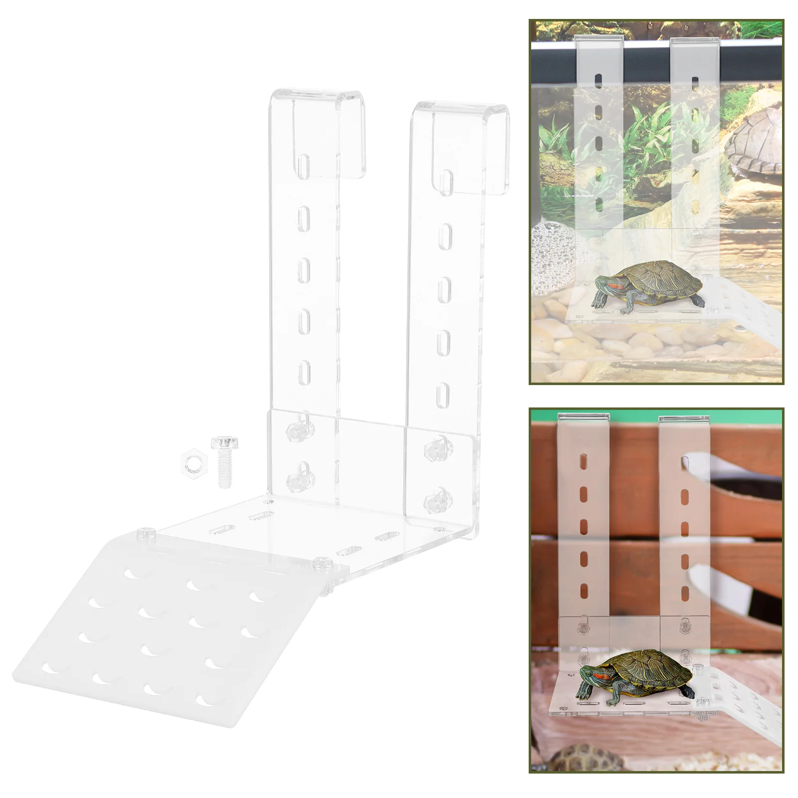 1 set Turtle Sunbathing Platform Basking Rack Reptile Tank Decoration Aquarium Stand for Water Turtles Frogs Lizards Tortoises
1 set Turtle Sunbathing Platform Basking Rack Reptile Tank Decoration Aquarium Stand for Water Turtles Frogs Lizards Tortoises