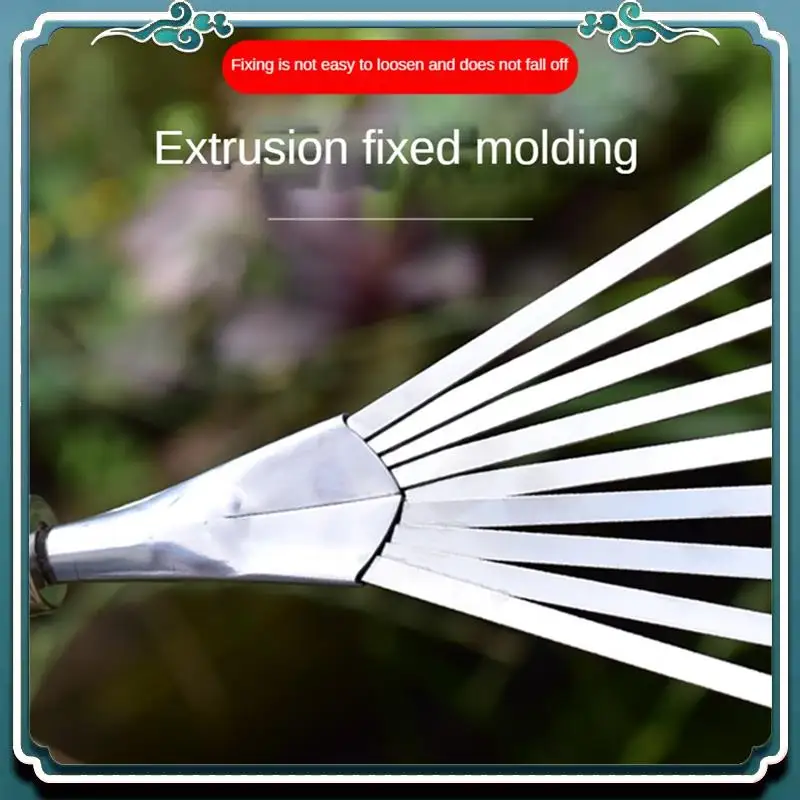 Premium Garden Hand Rake Soil Cultivator, Small Leaf Rake Suitable For Gardening, Garden Cleaning Yard Tools
Premium Garden Hand Rake Soil Cultivator, Small Leaf Rake Suitable For Gardening, Garden Cleaning Yard Tools