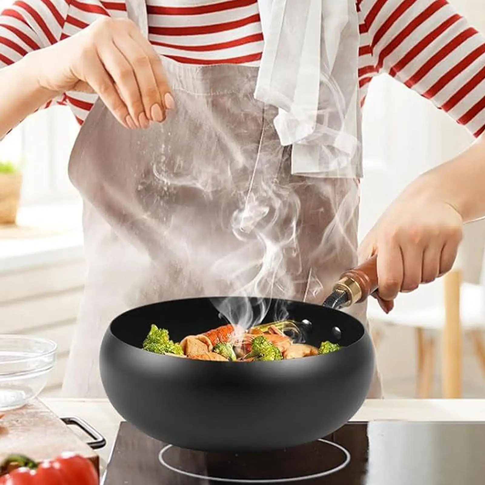 Non Stick Pots Cast Iron Kitchen Cooking Pot Cookware Frying Pan with Spatula for Induction Electric Stoves Home Restaurant
Non Stick Pots Cast Iron Kitchen Cooking Pot Cookware Frying Pan with Spatula for Induction Electric Stoves Home Restaurant