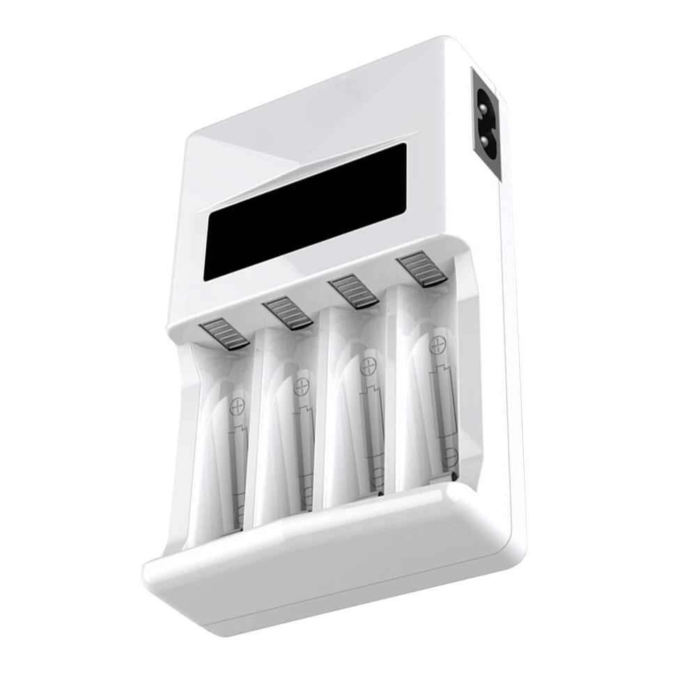 4-Slot 2000Ma Output Rechargeable Batteries Overheat Overcurrent Protection Short Circuit Detection
4-Slot 2000Ma Output Rechargeable Batteries Overheat Overcurrent Protection Short Circuit Detection