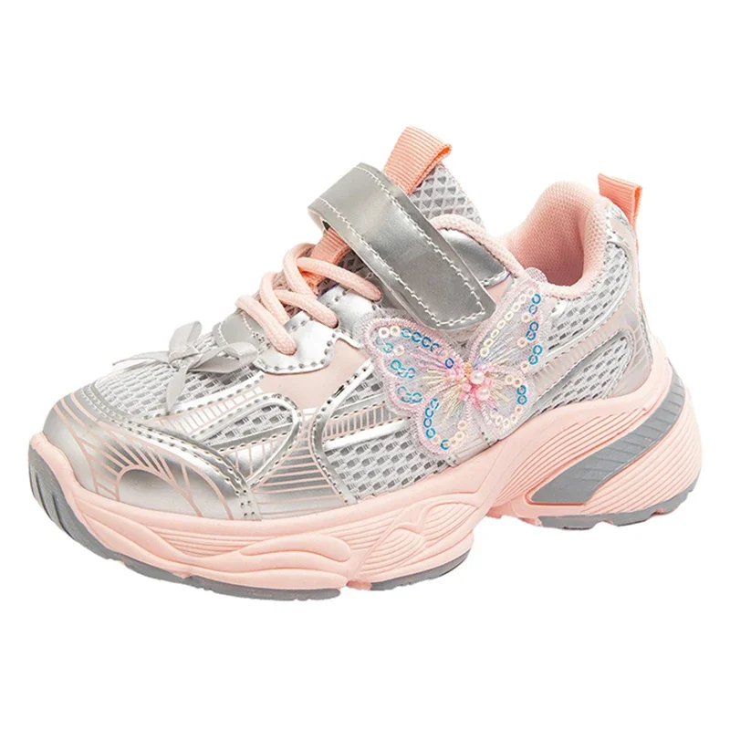 Autumn New Children's Sports Shoes Fashion Butterfly Girls' Princess Shoes Lightweight Soft Sole Kids Running Sneakers
Autumn New Children's Sports Shoes Fashion Butterfly Girls' Princess Shoes Lightweight Soft Sole Kids Running Sneakers
