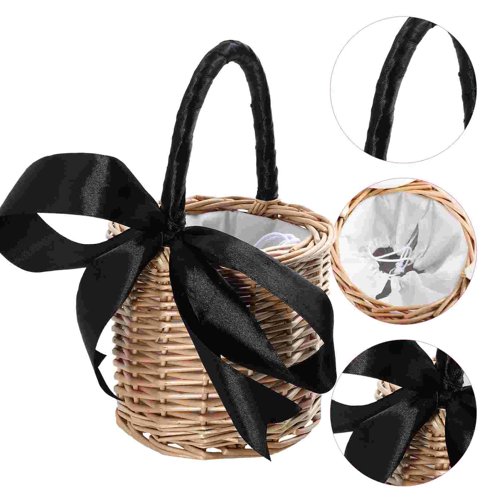 Wicker Basket Ladies Wallet Weaving Storage Container Manual Black Girl Woven Work
Wicker Basket Ladies Wallet Weaving Storage Container Manual Black Girl Woven Work
