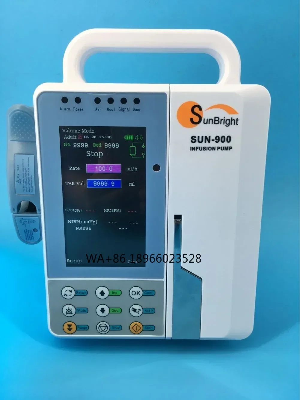 Pump Set Portable Automatic Pump Hospital Care Unit (ICU) Medical Equipment
Pump Set Portable Automatic Pump Hospital Care Unit (ICU) Medical Equipment
