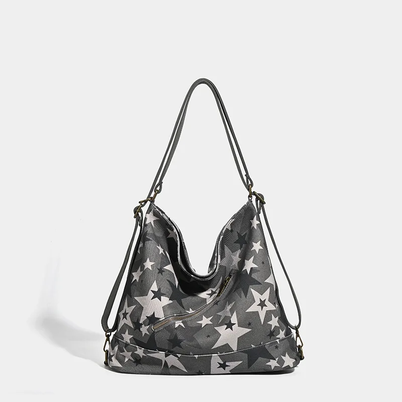 Star Print Camouflage Canvas Shoulder bag Handbag multi-functional Crossbody Woman Bag,Female Travel Backpack
Star Print Camouflage Canvas Shoulder bag Handbag multi-functional Crossbody Woman Bag,Female Travel Backpack