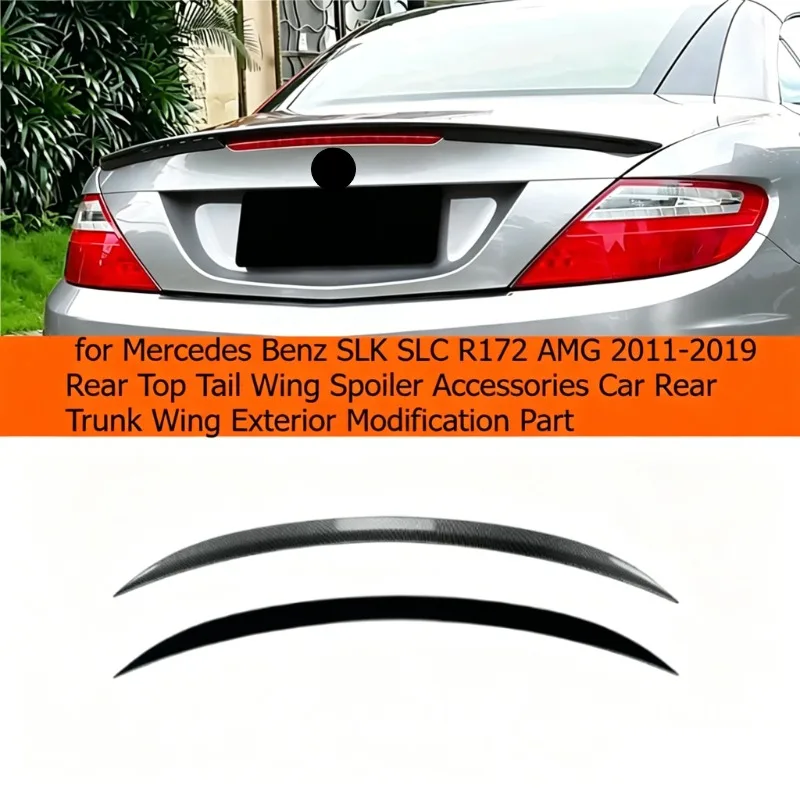for Mercedes Benz SLK SLC R172 AMG 2011-2019 Rear Top Tail Wing Spoiler Accessories Car Rear Trunk Wing Exterior Modification
for Mercedes Benz SLK SLC R172 AMG 2011-2019 Rear Top Tail Wing Spoiler Accessories Car Rear Trunk Wing Exterior Modification