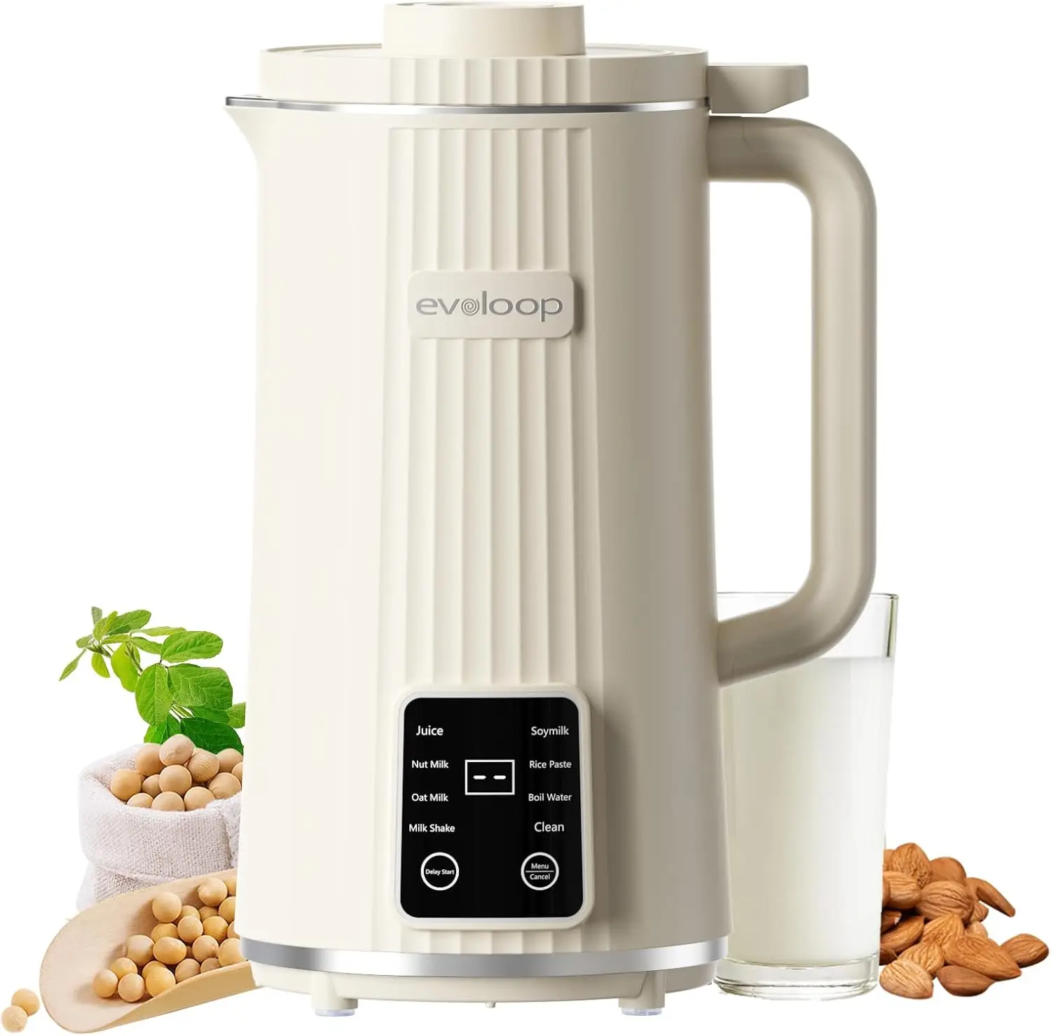 8 in 1 automatic nut milk maker, 40 oz plant-based milk maker with delayed start/self-cleaning/boiling water/juice, cream
8 in 1 automatic nut milk maker, 40 oz plant-based milk maker with delayed start/self-cleaning/boiling water/juice, cream