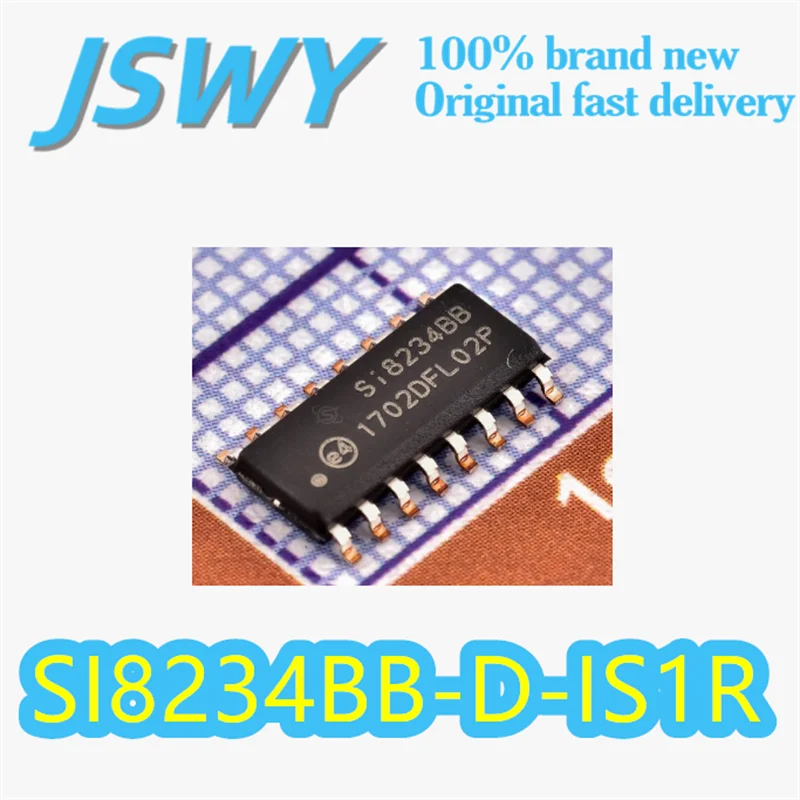 (3/30 pieces) SI8234BB-D-IS1R Original Si8234BB 16-SOIC Package Dual-Channel Isolated Gate Driver Electronics In Stock
(3/30 pieces) SI8234BB-D-IS1R Original Si8234BB 16-SOIC Package Dual-Channel Isolated Gate Driver Electronics In Stock