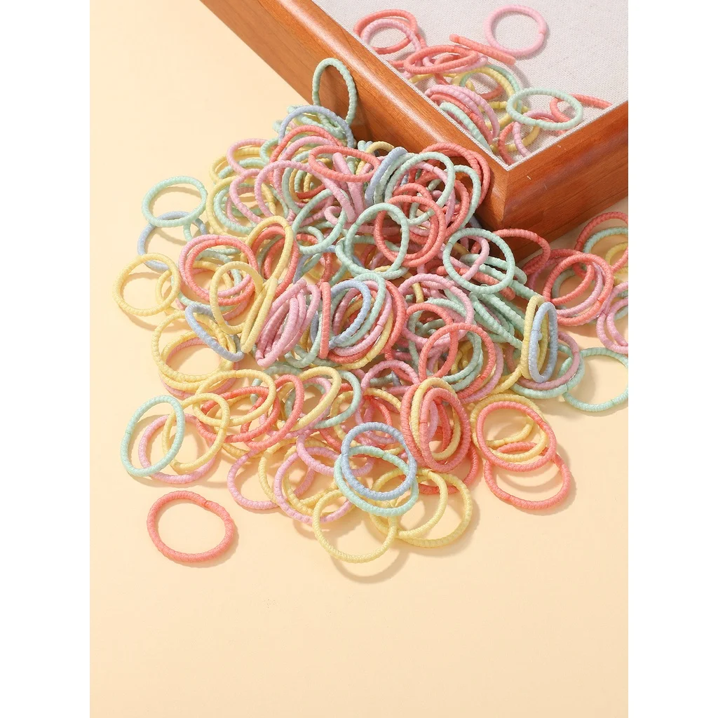 100pcs New Baby Colorful Rubber Band Does Not Hurt The Hair Small Thumb Ring High Elastic Thread Toddler Kids Scrunchies Set
100pcs New Baby Colorful Rubber Band Does Not Hurt The Hair Small Thumb Ring High Elastic Thread Toddler Kids Scrunchies Set