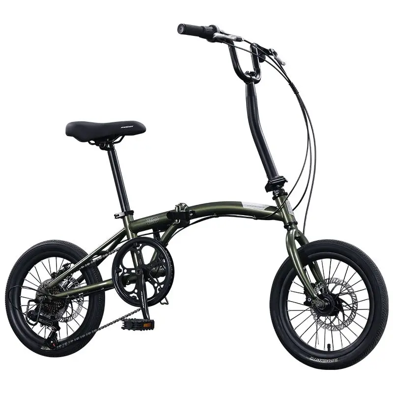 Folding bicycle adult Shimano variable speed male ultra-light portable commuter female small student bicycle
Folding bicycle adult Shimano variable speed male ultra-light portable commuter female small student bicycle