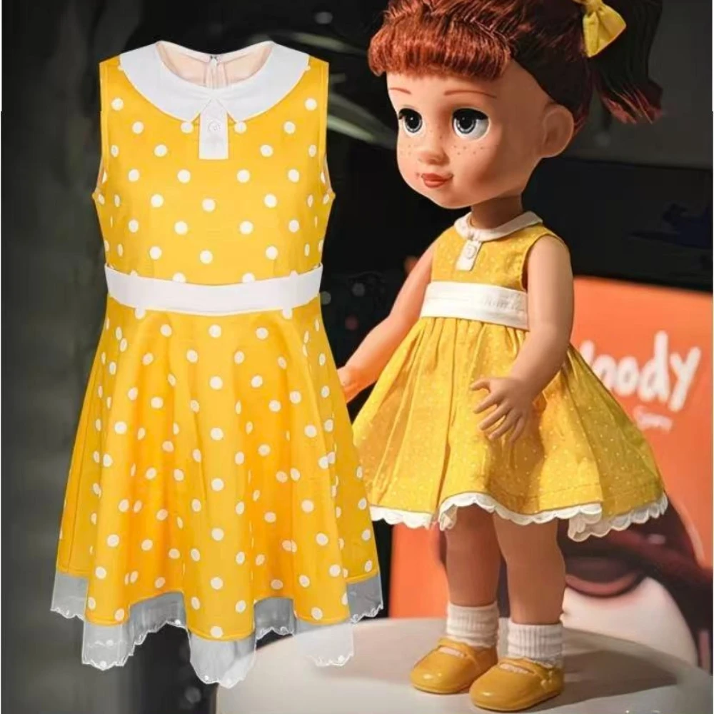 Movie Gabby Cosplay Costume Toy Story Cosplay for Kids Yellow Dress with Mask Headwear Set Kids Halloween Carnival Suit
Movie Gabby Cosplay Costume Toy Story Cosplay for Kids Yellow Dress with Mask Headwear Set Kids Halloween Carnival Suit