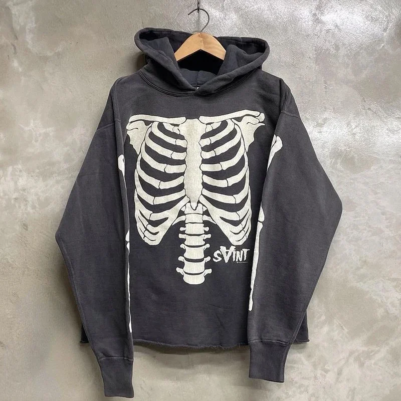 Real Picture Skull Print Saint Hoodies High Quality Hip Hop Streetwear Men Women Sweatshirts Pullovers
Real Picture Skull Print Saint Hoodies High Quality Hip Hop Streetwear Men Women Sweatshirts Pullovers