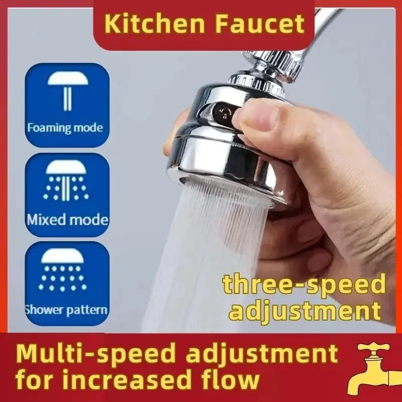 Kitchen Charge Faucet Splash Proof Extender Household Shower Universal Faucet Can Rotate The Outlet Charge Shower
Kitchen Charge Faucet Splash Proof Extender Household Shower Universal Faucet Can Rotate The Outlet Charge Shower