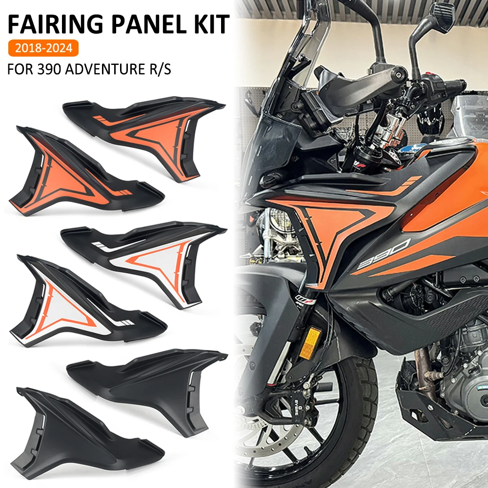 For 390adv 390 ADV Adventure R S 2018-2024 2023 Motorcycle Fairing Side Panels Kit Wind Deflector Panel Windscreen Plate Cover
For 390adv 390 ADV Adventure R S 2018-2024 2023 Motorcycle Fairing Side Panels Kit Wind Deflector Panel Windscreen Plate Cover