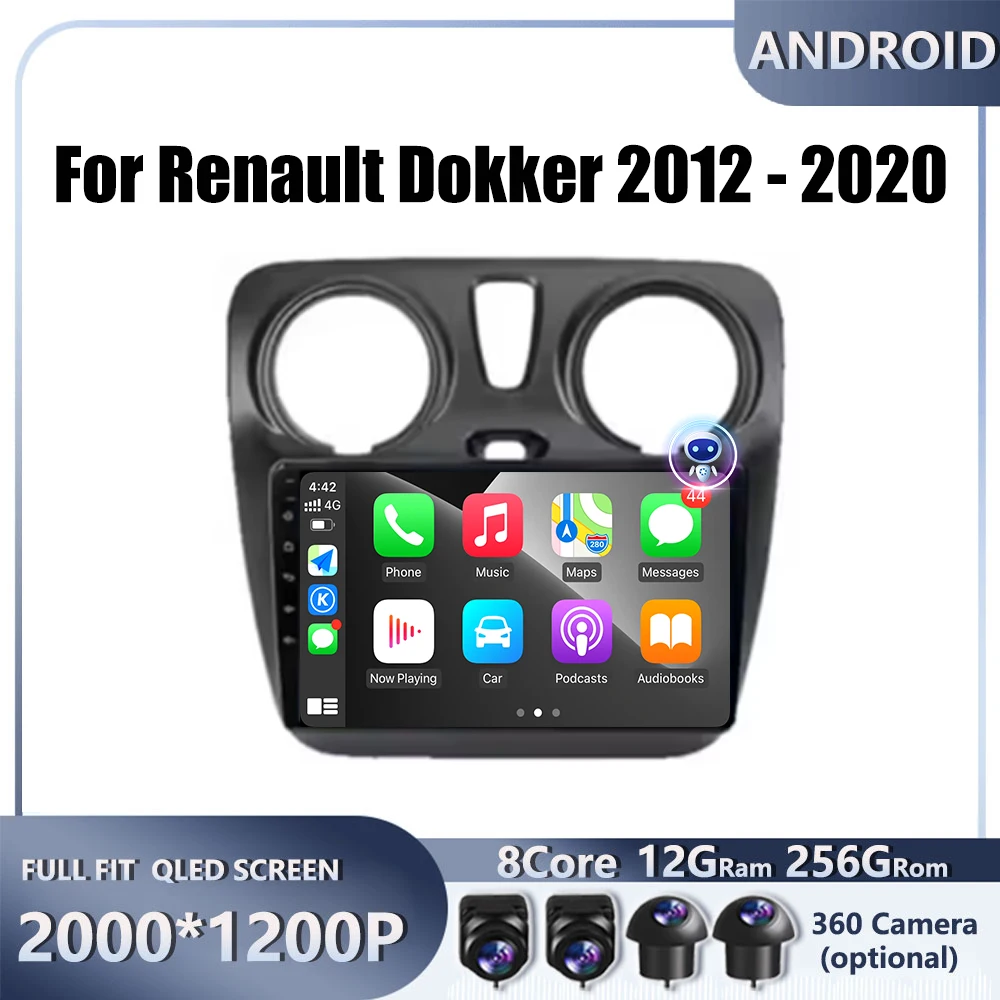 Android14 For Renault Lodgy 2021 Dokker 2012 - 2020 Car Radio Wireless Carplay Stereo Head Unit Multimedia Player GPS Navigation
Android14 For Renault Lodgy 2021 Dokker 2012 - 2020 Car Radio Wireless Carplay Stereo Head Unit Multimedia Player GPS Navigation
