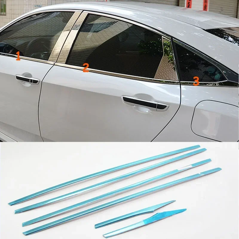Stainless Steel 6PCS Bottom Window Frame Trim For Honda Civic 10th Gen 4DR 2016-2020
Stainless Steel 6PCS Bottom Window Frame Trim For Honda Civic 10th Gen 4DR 2016-2020