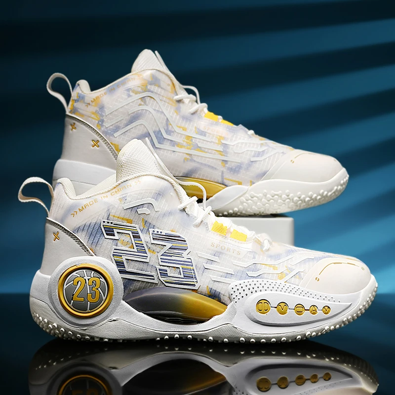 Men's Basketball Shoes Kids Women Brand Designer Sports Training Shoes Trendy Outdoor Sneakers Rubber Wear Resistant Non-slip
Men's Basketball Shoes Kids Women Brand Designer Sports Training Shoes Trendy Outdoor Sneakers Rubber Wear Resistant Non-slip